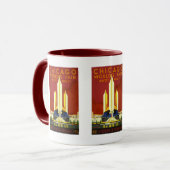 1933 Century of Progress World's Fair, Chicago, IL Mok (Voorkant links)