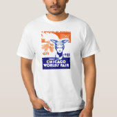 1933 Century of Progress Worlds Fair, Chicago, IL T-shirt (Voorkant)