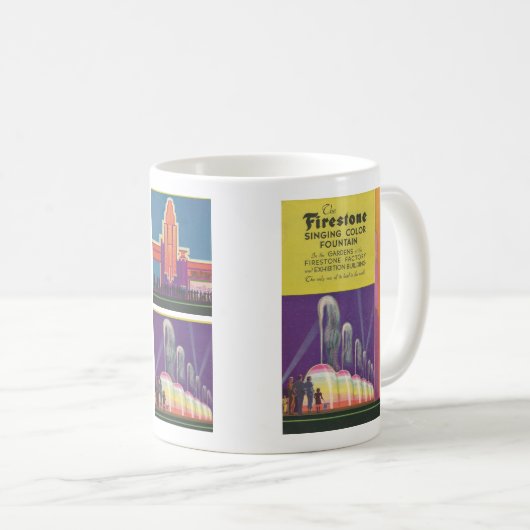 1933 Chicago Exposition Art Deco Brochure Koffiemok (Voorkant rechts)