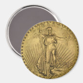 1933 DubbelEagle gouden munten Magneet (Voorkant / Achterkant)