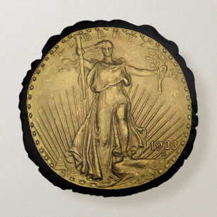 1933 DubbelEagle gouden munten Rond Kussen