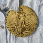 1933 DubbelEagle gouden munten Ronde Button 6,0 Cm (In situ)