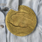 1933 DubbelEagle gouden munten Ronde Button 6,0 Cm (In situ)