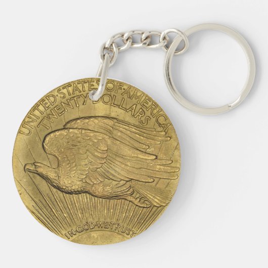 1933 DubbelEagle gouden munten Sleutelhanger (Achterkant)