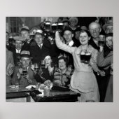 1933 EINDE VAN DE VERBODSCELEBRATIE - CHICAGO POSTER (Voorkant)