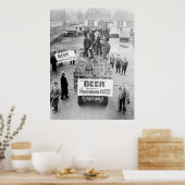 1933 HEBBEN WE BEER! - VERBODSEINDEN POSTER (Keuken)