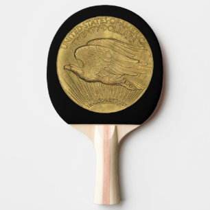 1933 het Dubbele Gouden Muntstuk van Eagle Tafeltennisbatje
