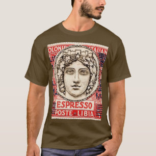 1933 Italiaans Libisch stempel Grafisch T-shirt