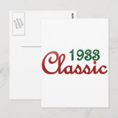 1933 Klassiek Briefkaart (Voorkant / Achterkant)