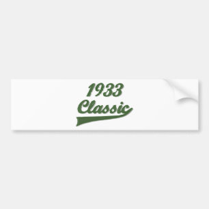1933 Klassiek Bumpersticker