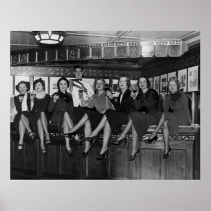 1933 NEW YORK EIND VERBODSPARTIJ POSTER