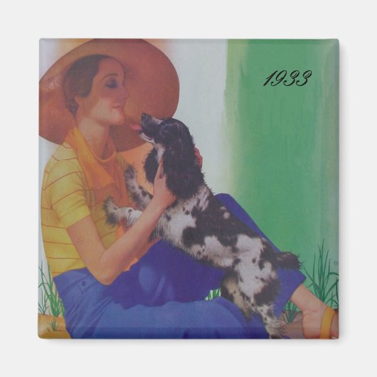 1933 Stijl Magneet (Voorkant)