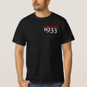 1933 T-shirt (Voorkant)