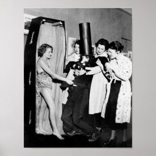 1933 VERBODSPARTIJ OUD MAN POSTER