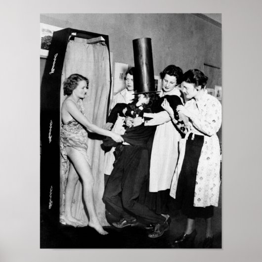 1933 VERBODSPARTIJ OUD MAN POSTER (Voorkant)