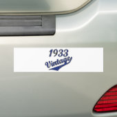 1933 Vintage Bumpersticker (Op auto)