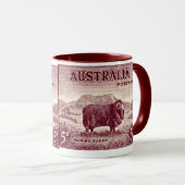 1934 Australian Merino Sheep Mok (Voorkant rechts)