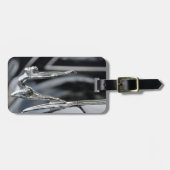 1934 Buick Goddess Hood Ornament Bagagelabel (Voorkant horizontaal)