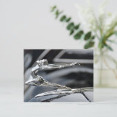 1934 Buick Goddess Hood Ornament Briefkaart (Staand voorkant)