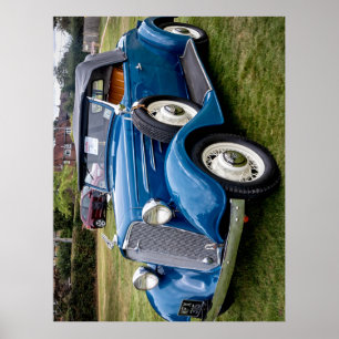 1934, Chevrolet Roadster klassieke auto Poster