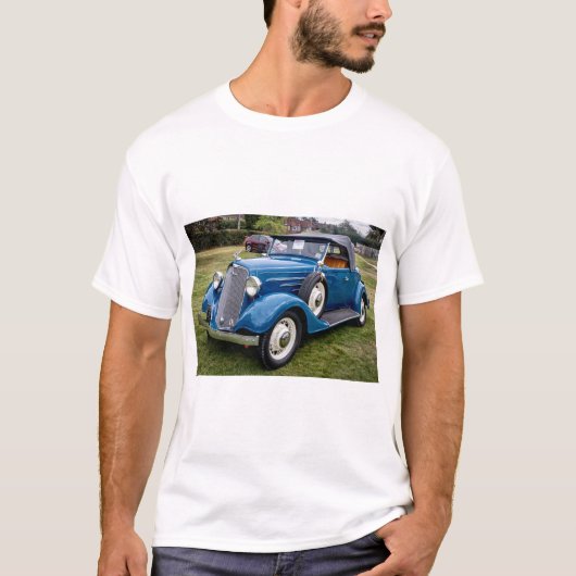 1934, Chevrolet Roadster klassieke auto T-shirt (Voorkant)