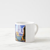  1934 Chicago World Fair Travel poster Espresso Kop (Voorkant rechts)