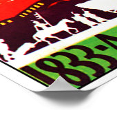 1934 Chicago Worlds Fair by Train Poster (Hoek)