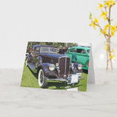 1934 doordring het Automobiele Wenskaart van de Kaart (Gele Bloem)