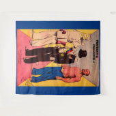 1934 Dr. Zarkov Flash Gordon strips Wandkleed (Voorkant (horizontaal))