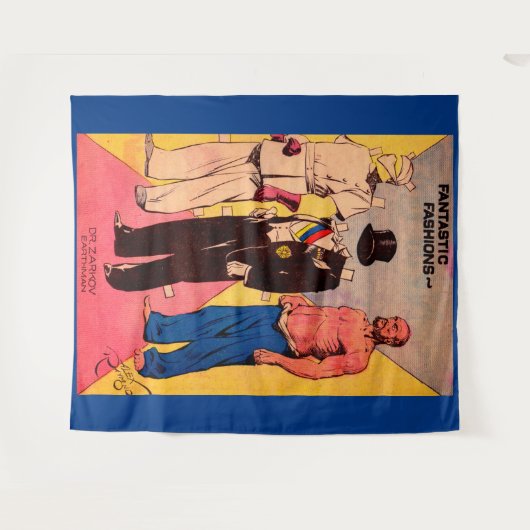 1934 Dr. Zarkov Flash Gordon strips Wandkleed (Voorkant (horizontaal))