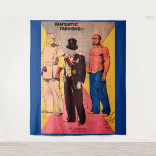 1934 Dr. Zarkov Flash Gordon strips Wandkleed