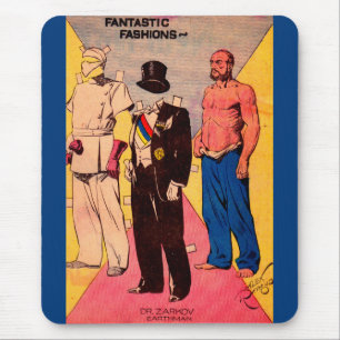 1934 Dr. Zarkov papieren pop Flash Gordon Muismat