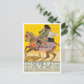 1934 Feria de Sevilla Briefkaart (Staand voorkant)
