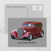 1934 Gepersonaliseerd hete dop Briefkaart (Voorkant / Achterkant)