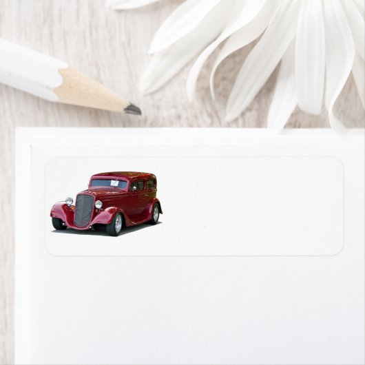 1934 Gepersonaliseerd hete dop Etiket (Insitu)