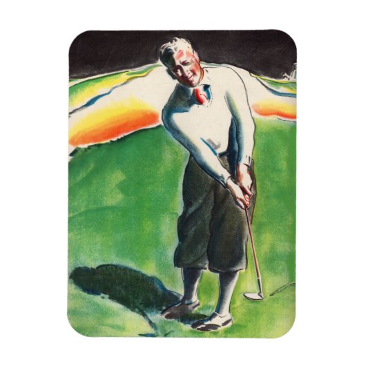 1934 golfdruk magneet (Verticaal)
