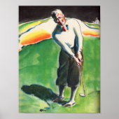 1934 golfdruk poster (Voorkant)