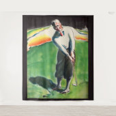 1934 golfdruk wandkleed (Voorkant)