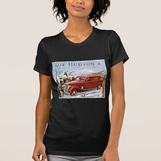 1934 Hudson 8  reclame T-shirt (Voorkant)