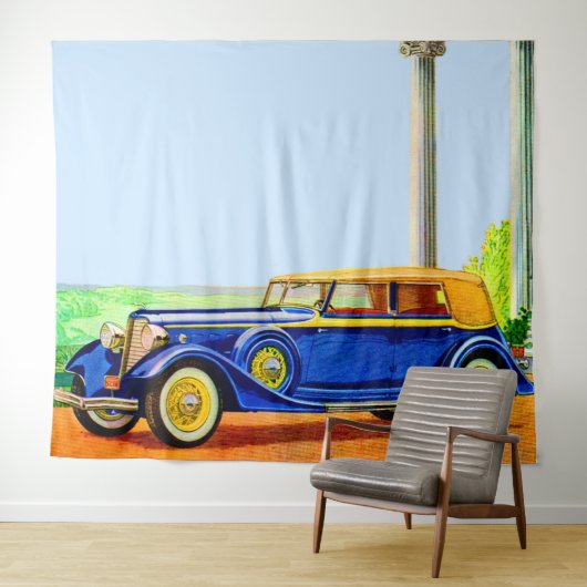 1934 Lincoln model KA Wandkleed (In Situ (horizontaal))
