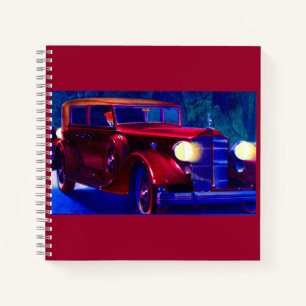 1934 Packard auto Notitieboek