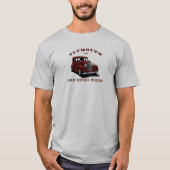 1934 Plymouth Chrysler. Mopar. Red Hotrod 1934. T-shirt (Voorkant)