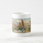 1934 San Francisco, CA linnen briefkaart Koffiemok (Center)