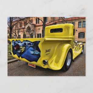 1934 slippickup straatstaaf briefkaart