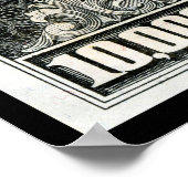 1934 TIENDUIZEND DOLLAR BILL POSTER (Hoek)