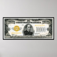 1934 TIENDUIZEND DOLLAR BILL