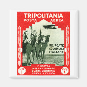 1934 Tripolitania 1 Stempel van de lijst Magneet