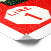 1934 Tripolitania 1 Stempel van de lijst Poster (Hoek)