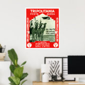 1934 Tripolitania 1 Stempel van de lijst Poster (Thuiskantoor)