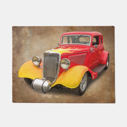 1934 VINTAGE CAR DEURMAT (Voorkant)